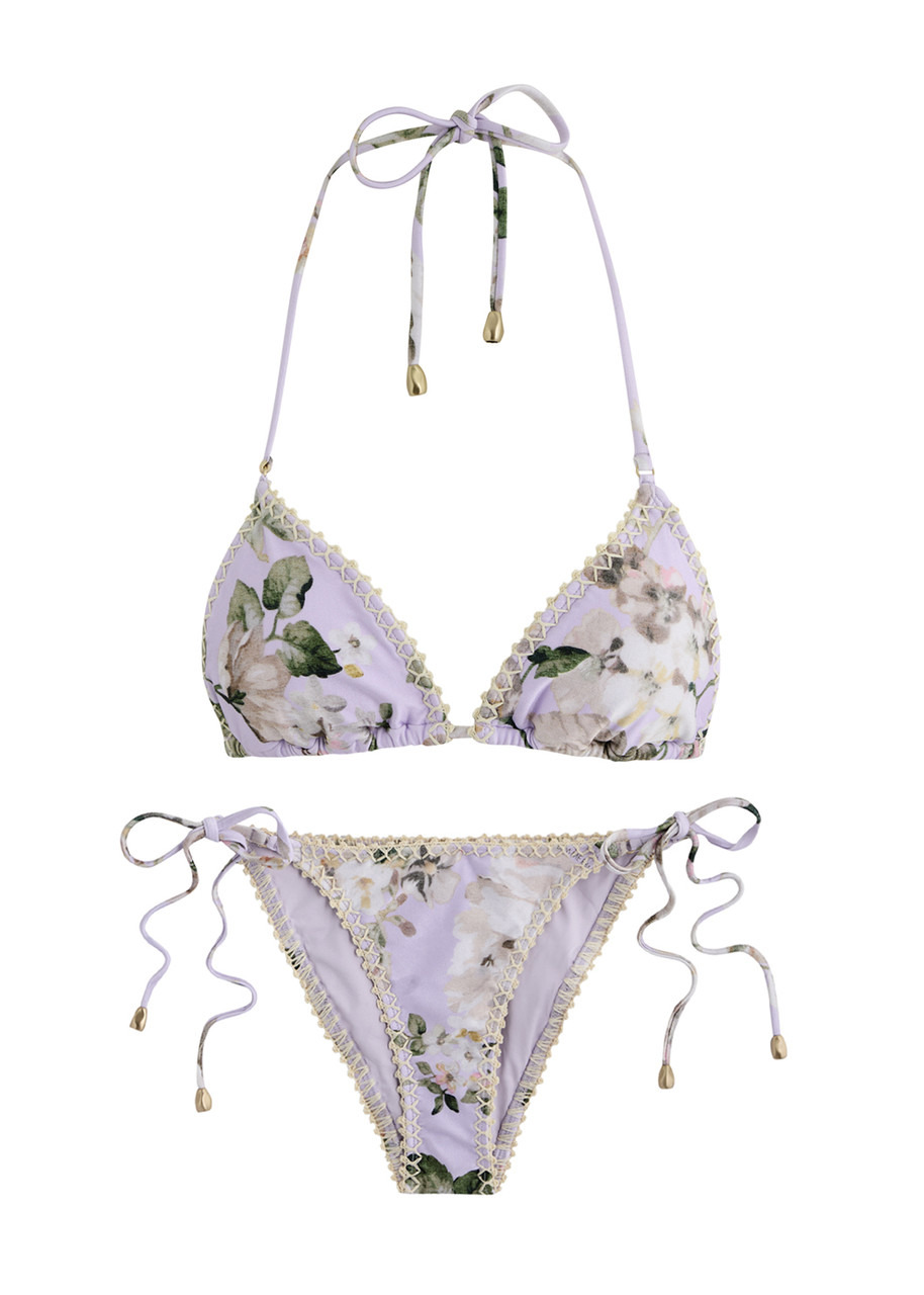Zimmermann Acacia Floral-print Bikini - 1