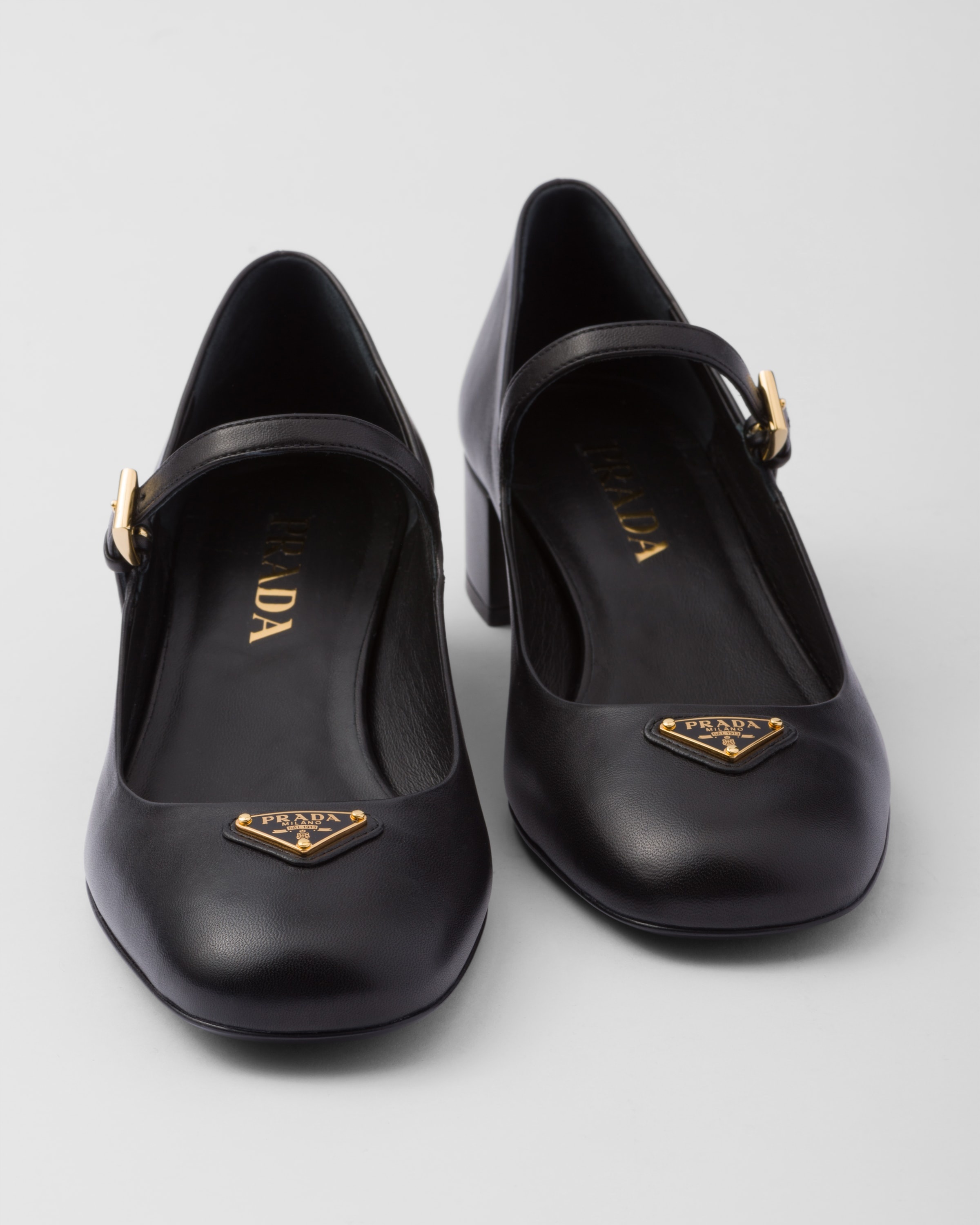 Nappa leather Mary Jane pumps - 5