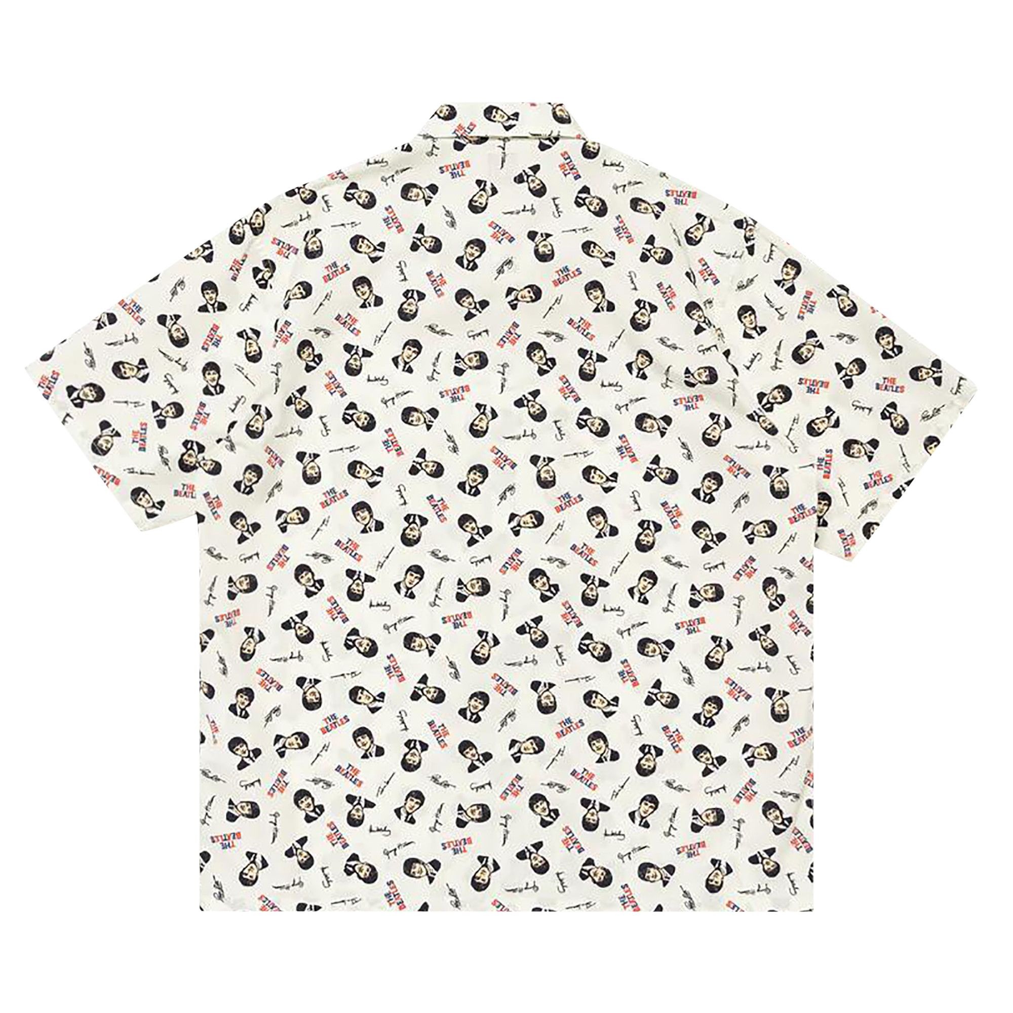 Human Made Beatles Aloha Shirt 'White' - 2