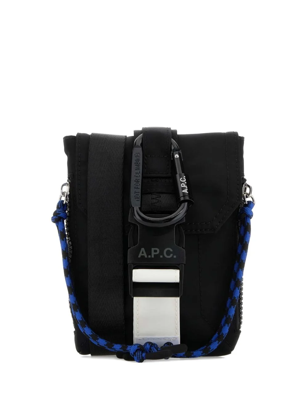 carabiner-strap crossbody bag - 1