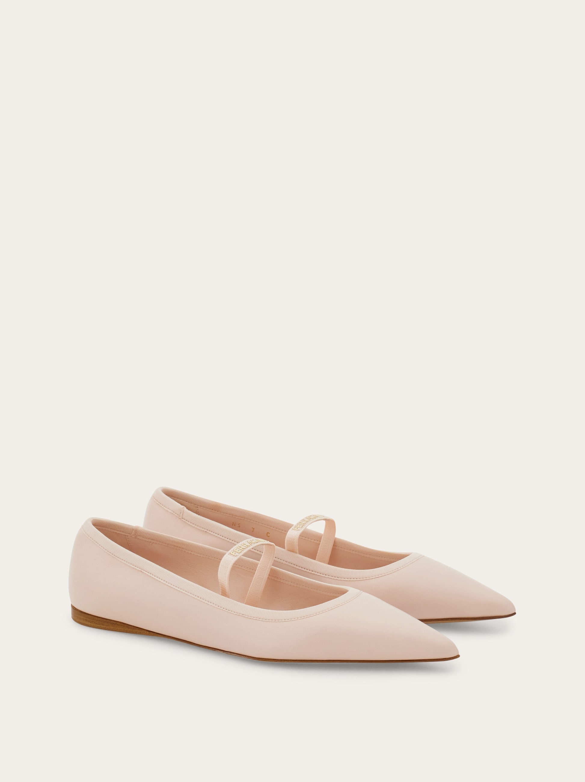 Ballet flat with ankle ribbon - 7