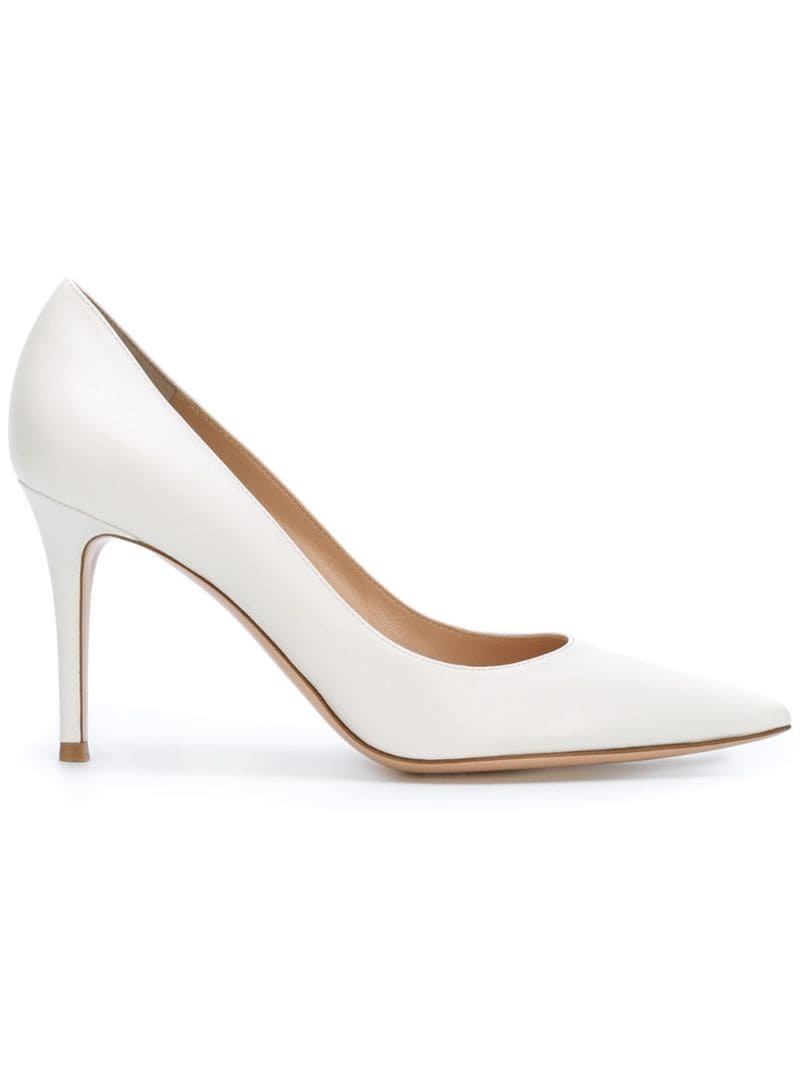 Gianvito 85mm leather pumps - 1