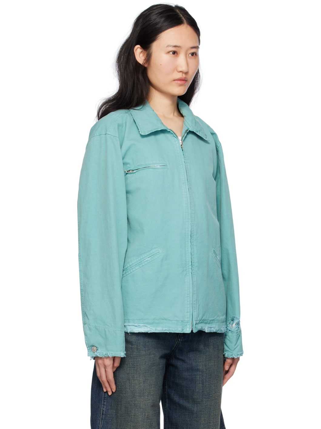 Blue Zip Jacket - 2