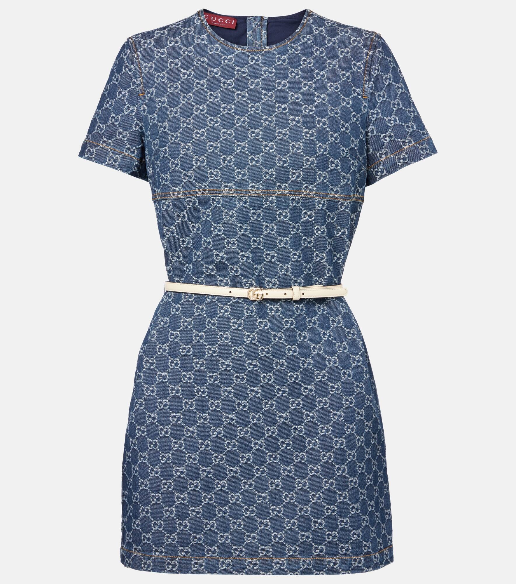 Denim minidress - 1