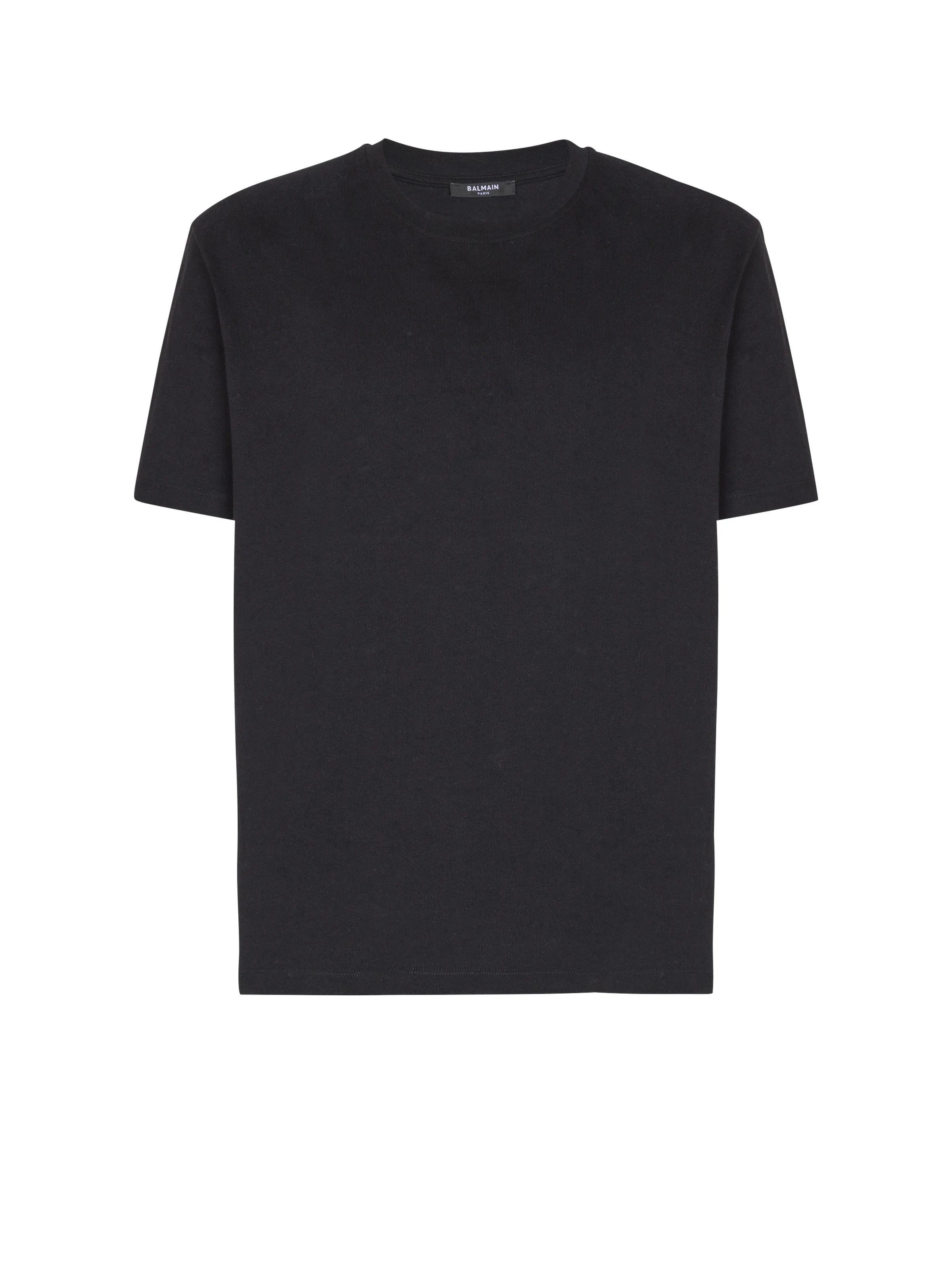 T-shirt with vintage gel Balmain logo - 1