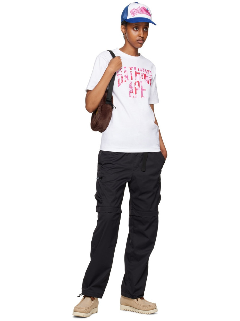 A BATHING APE® White ABC Camo NYC T-Shirt outlook