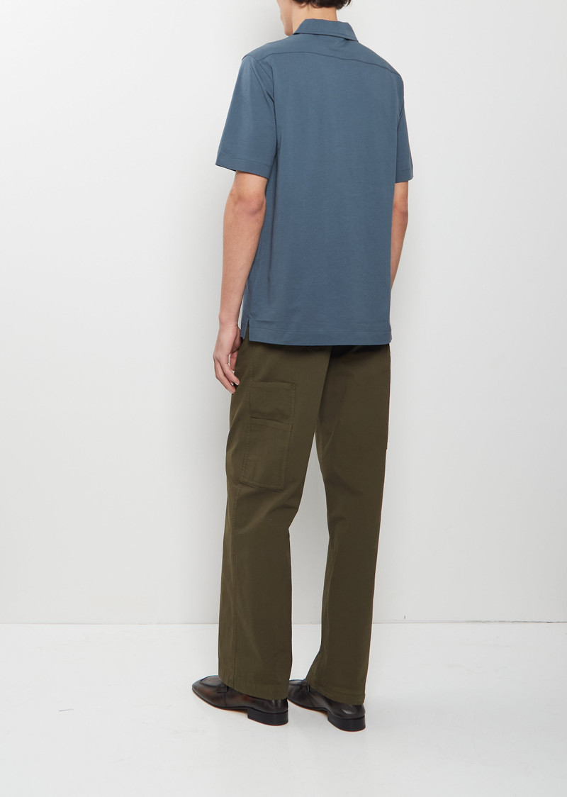 Dries Van Noten Helder Cotton Polo outlook