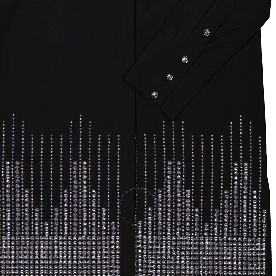 Rabanne Embellished Stud Shirt Dress - 6