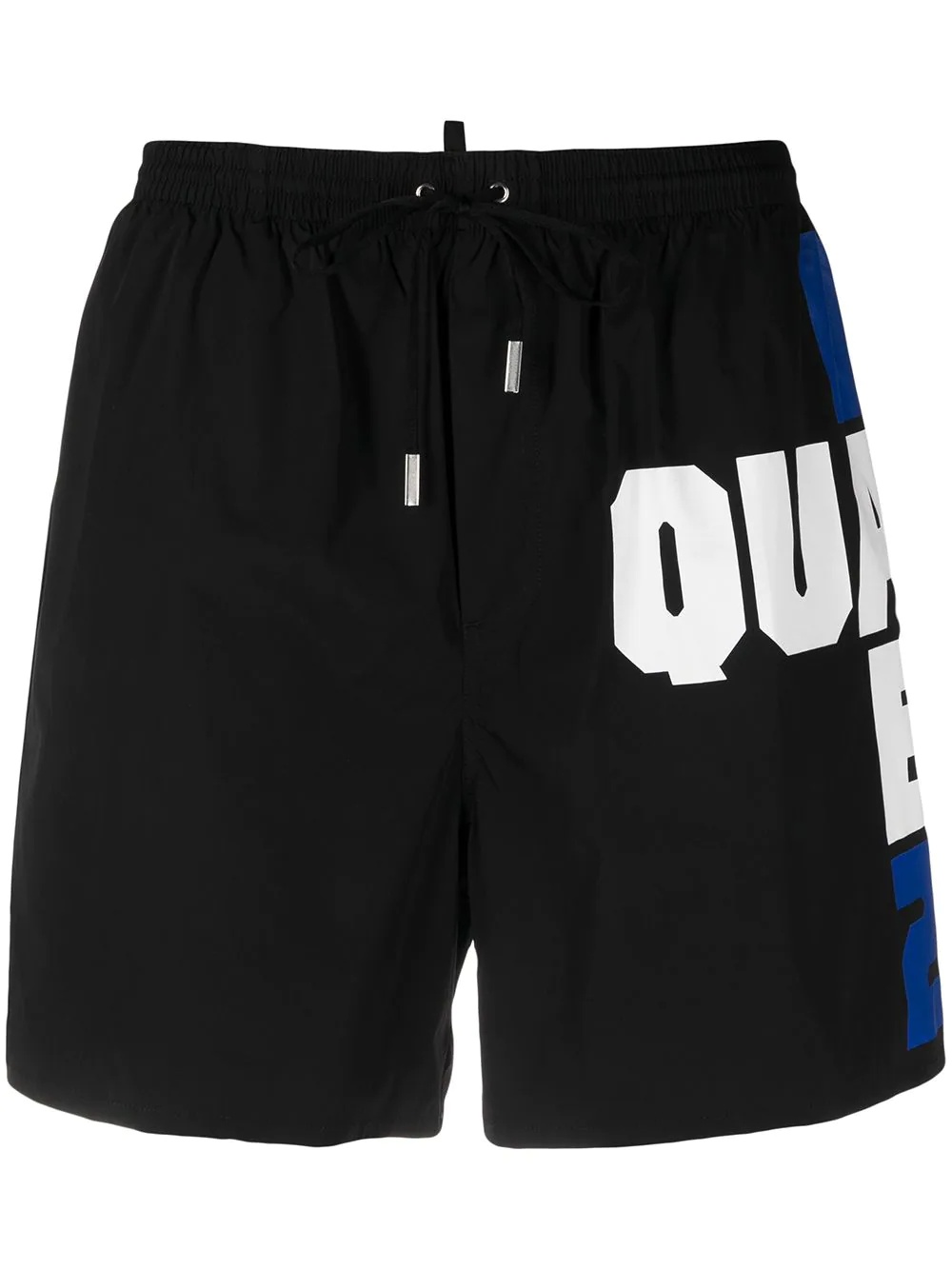 logo-print drawstring swimshorts - 1