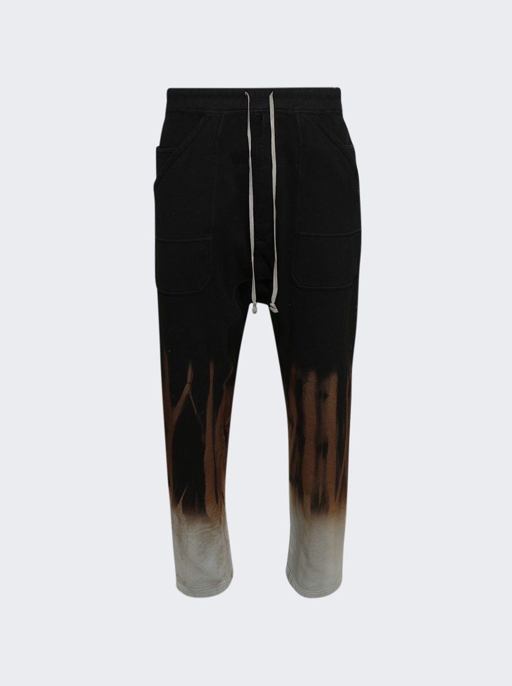 Classic Drawstring Cargo Pant Black And Terra - 1