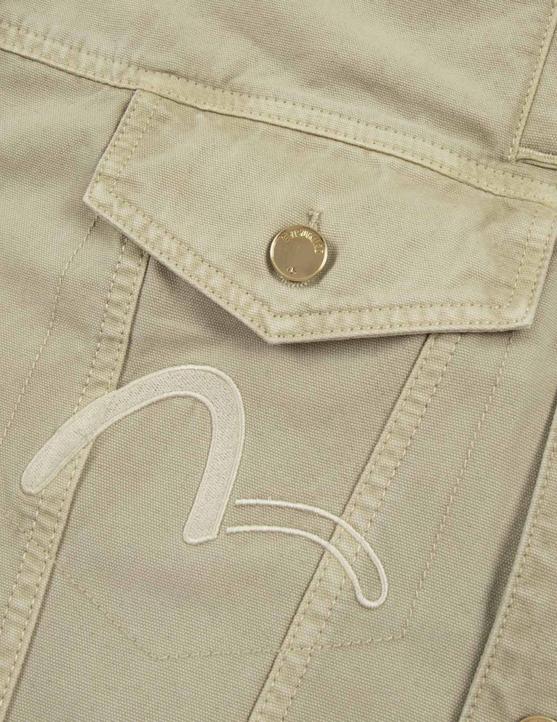 Logo Embroidery Garment Dye Fashion fit Jacket 10