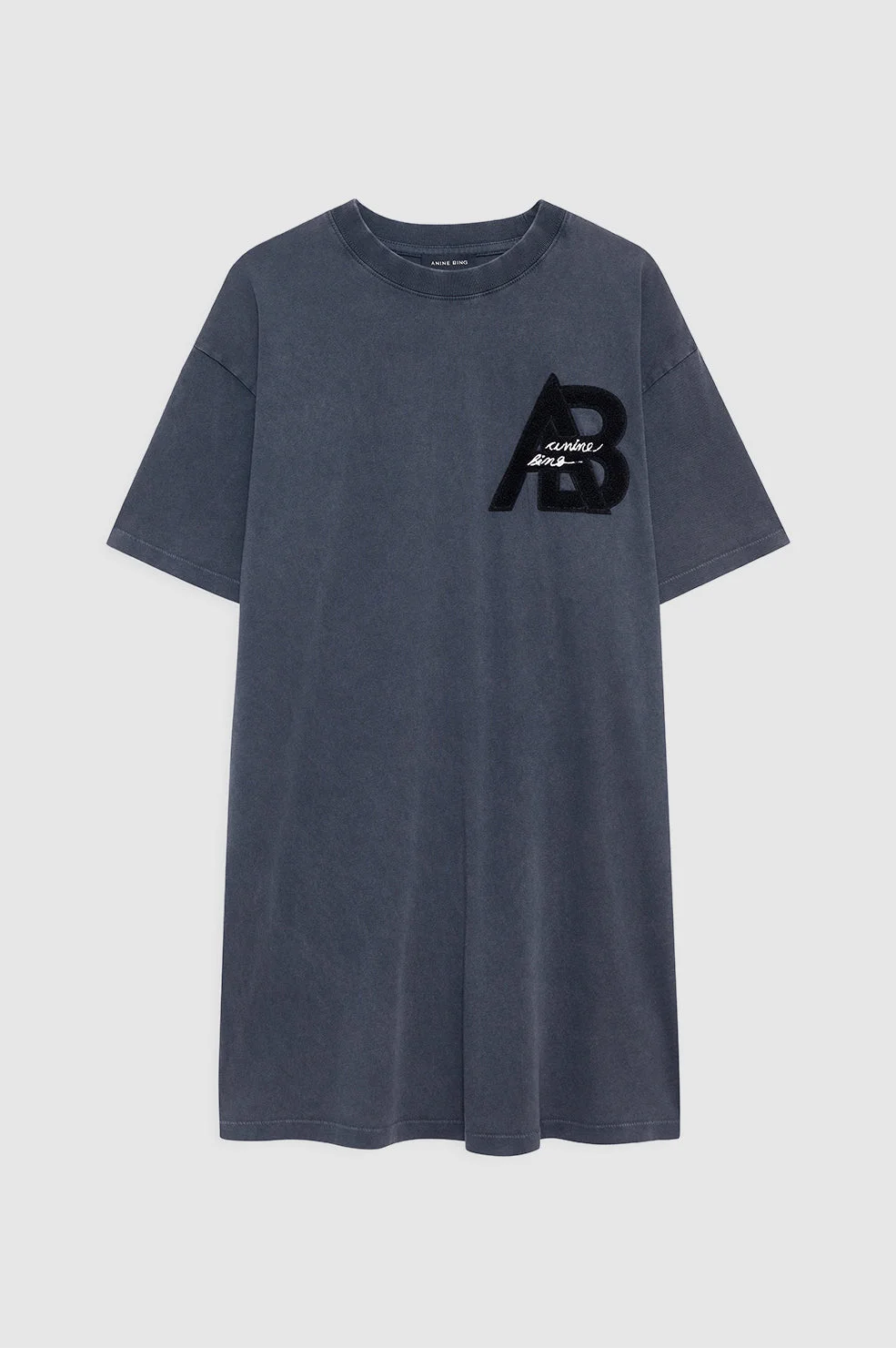 Beth Mini Dress Anine Bing - Washed Black - 1