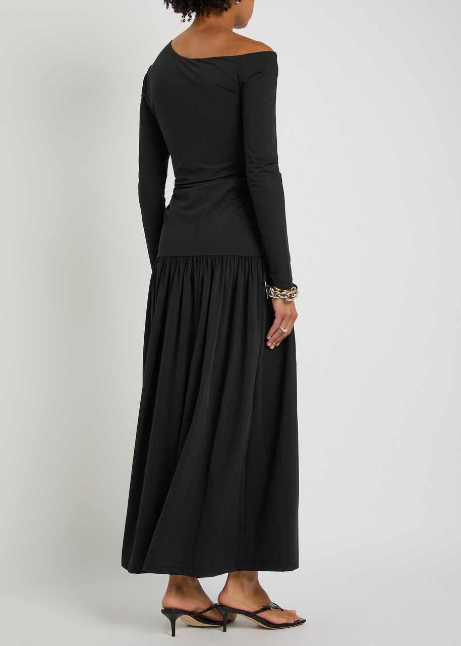 Rohe Gathered Stretch-jersey Midi Dress - 3