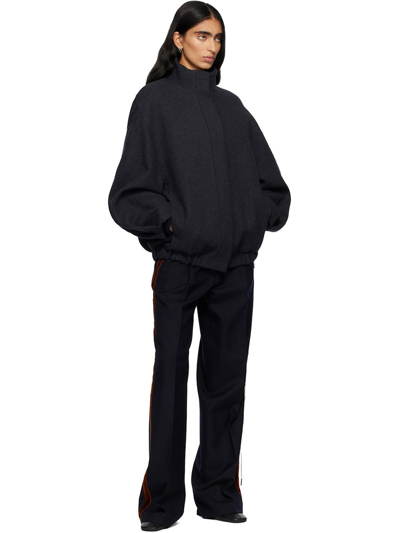 Dries Van Noten Gray Cotton Jacket outlook