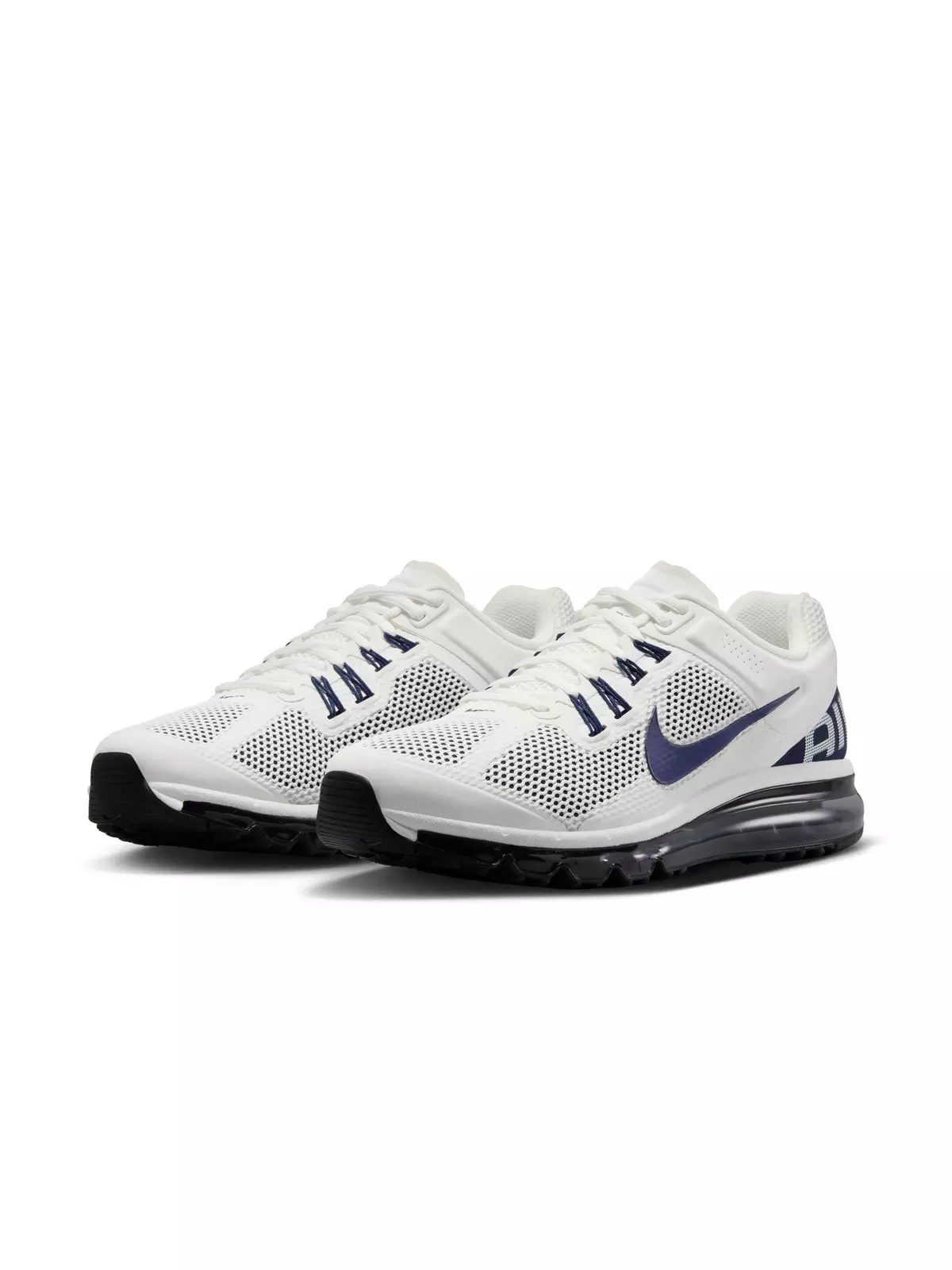 Air Max 2013 "Summit White/Midnight Navy/Black" Men's Shoe - 3