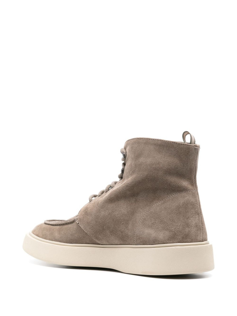 Frame 004 high-top suede sneakers 3