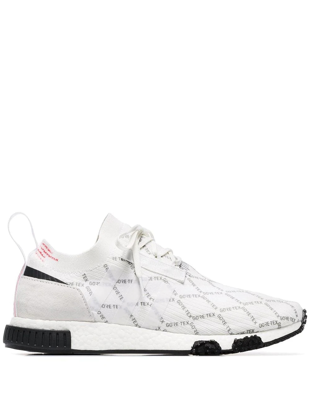 white GTX racer NMD trainers - 1