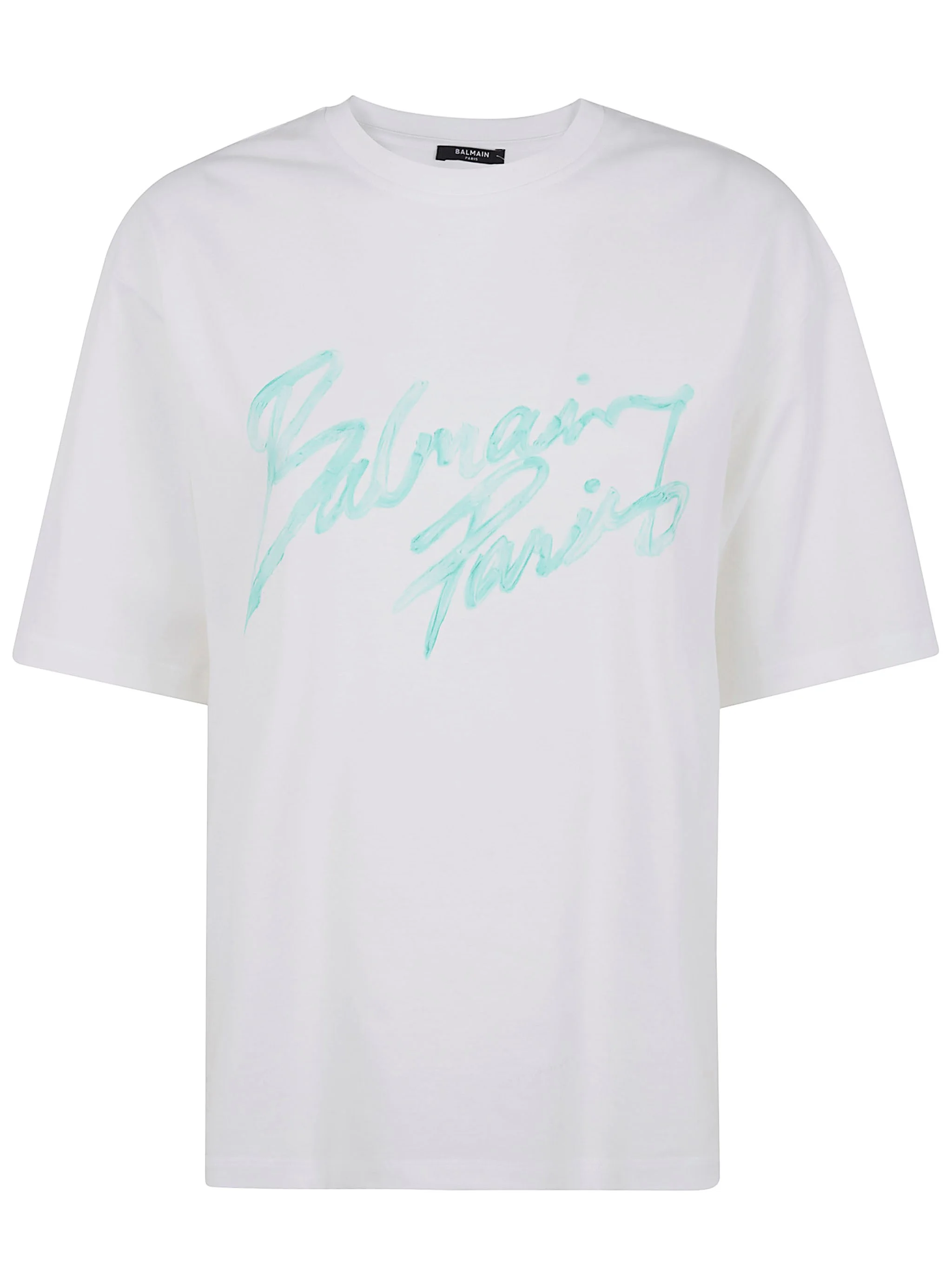 Short Sleeves "Balmain Paris Bulky" T-Shirt - 1