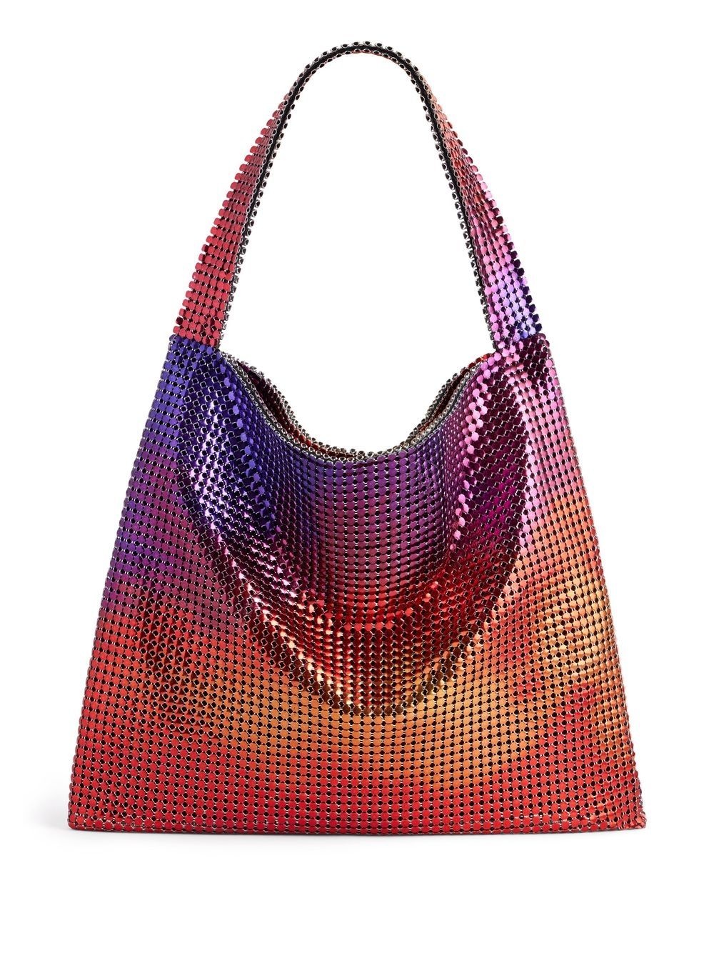 Pixel metallic tote bag - 1