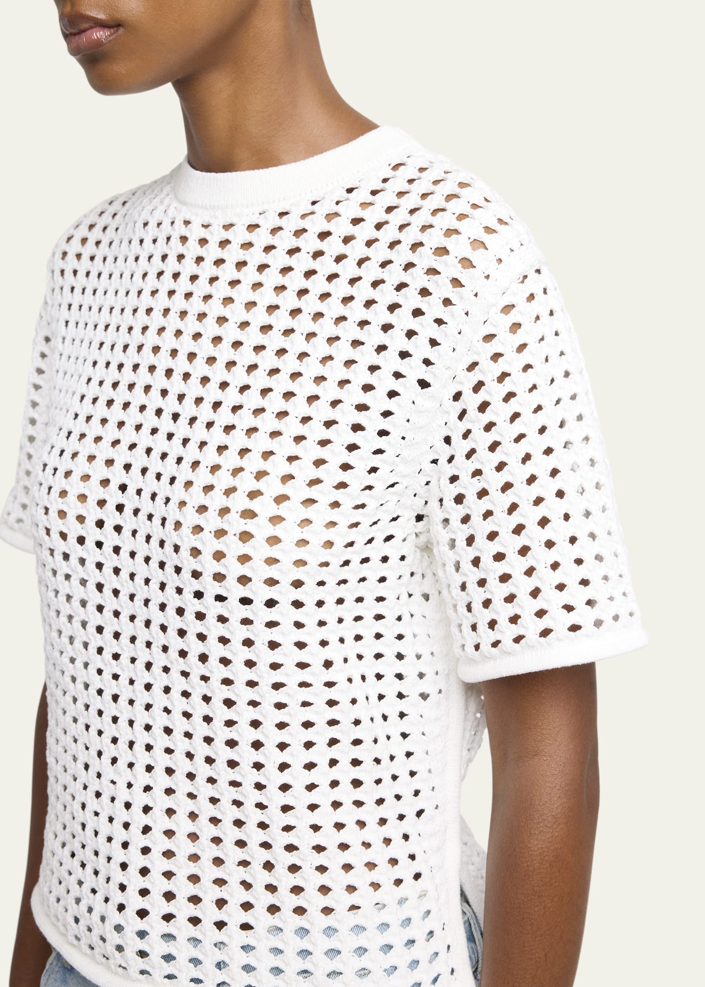 Kimia Open Crochet Top - 5