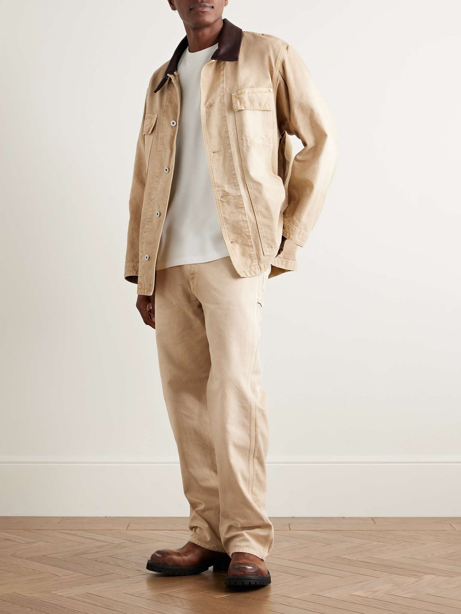 Duck Straight-Leg Garment-Dyed Jeans - 2