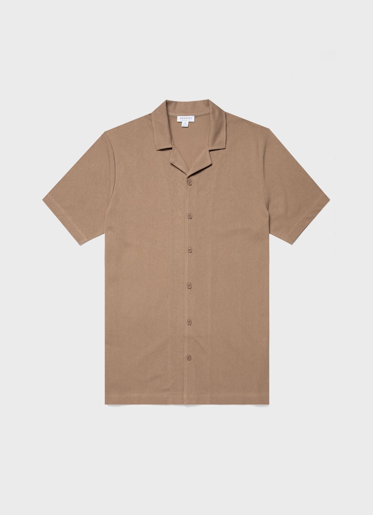 Sunspel x MR PORTER Mesh Knit Short Sleeve Shirt - 1