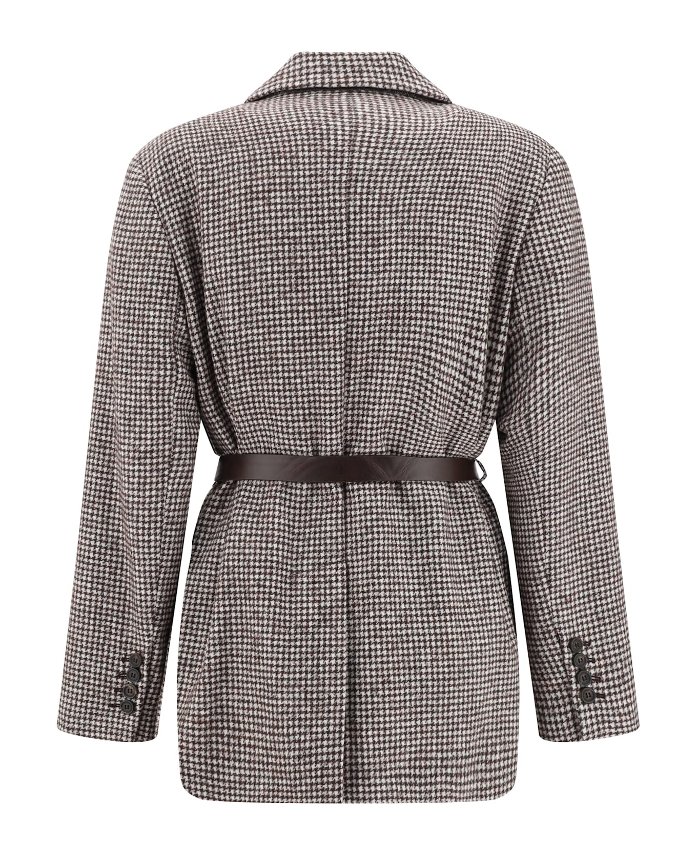 Blazer Jacket With Belt - 2