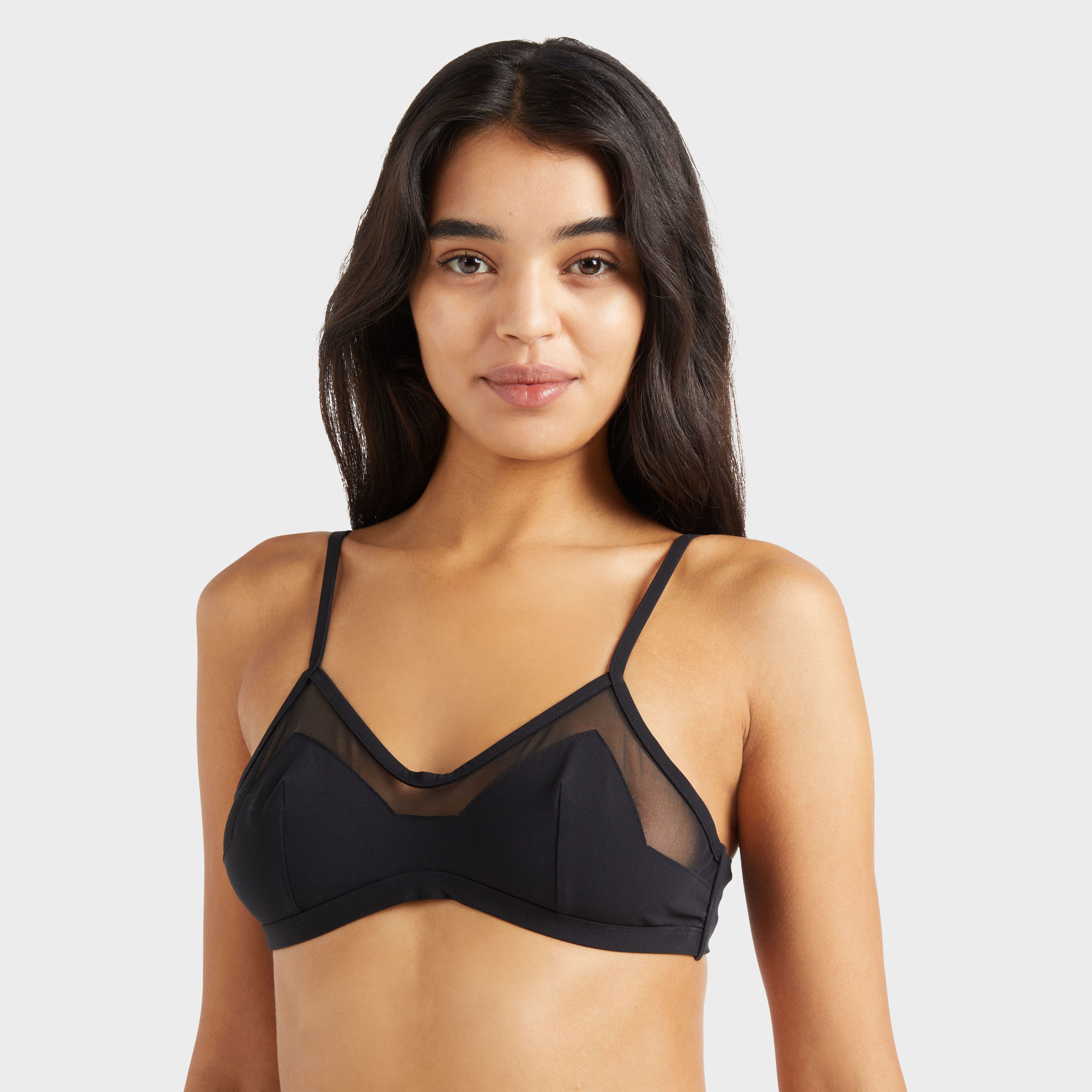 Women Bra-style Bikini Top Solid - 5