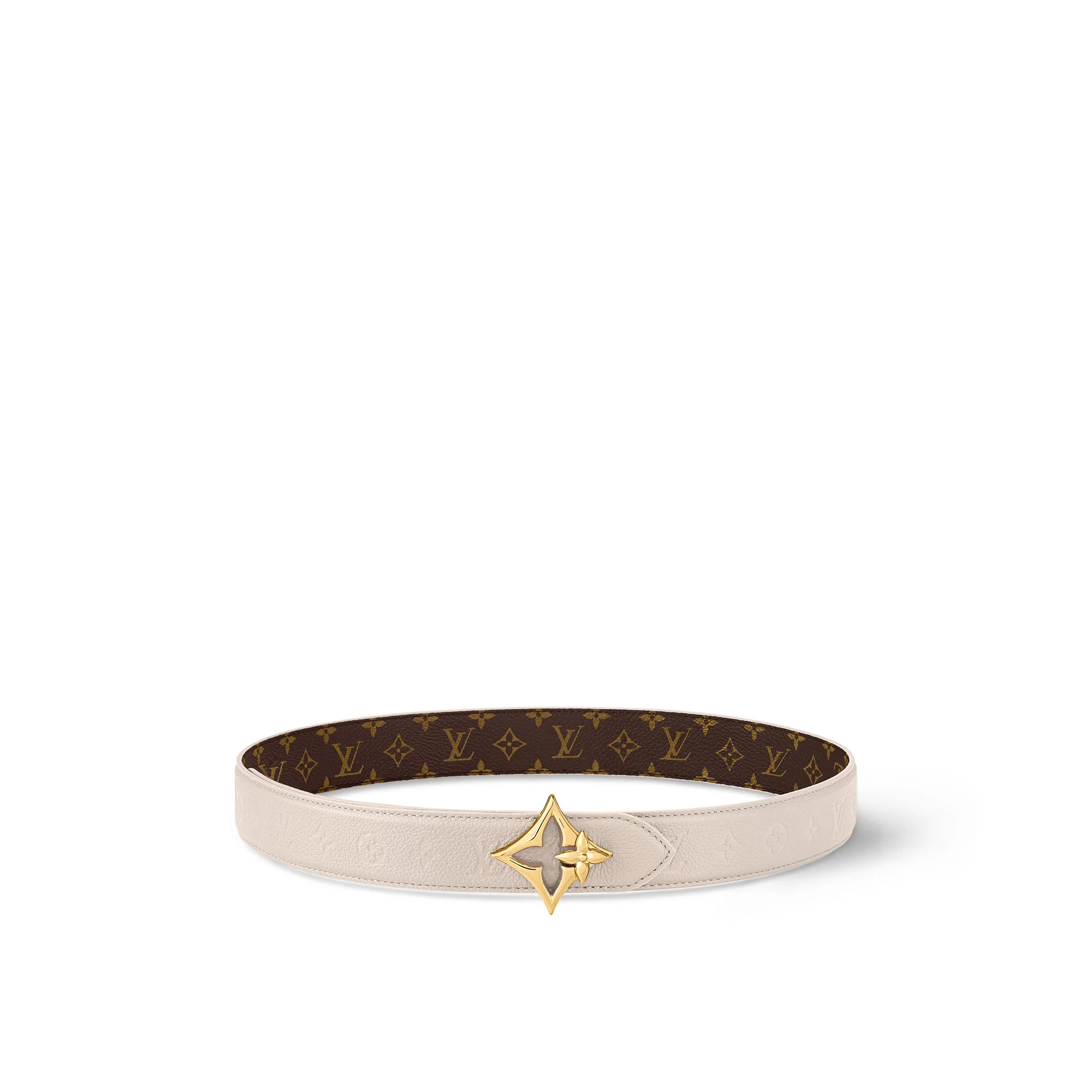 LV Flowergram 30mm Reversible Belt - 1
