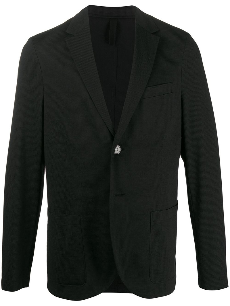 textured relaxed blazer 1