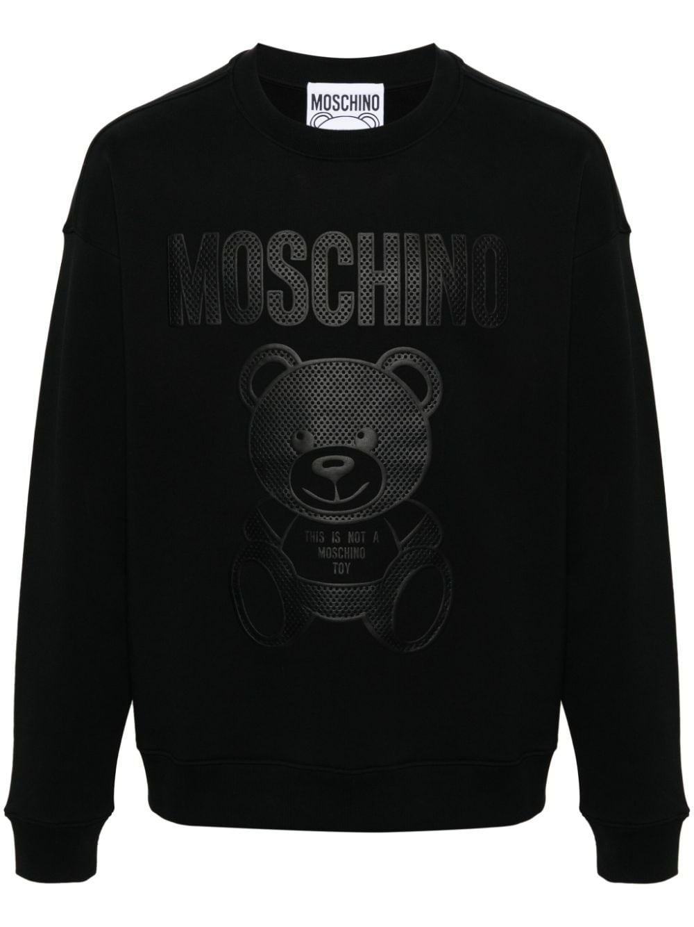 graphic-print cotton sweatshirt - 1