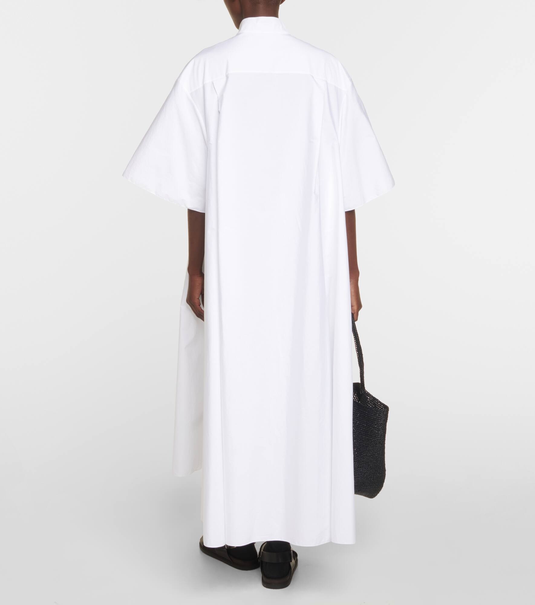 Bredel oversized cotton poplin shirt dress - 3