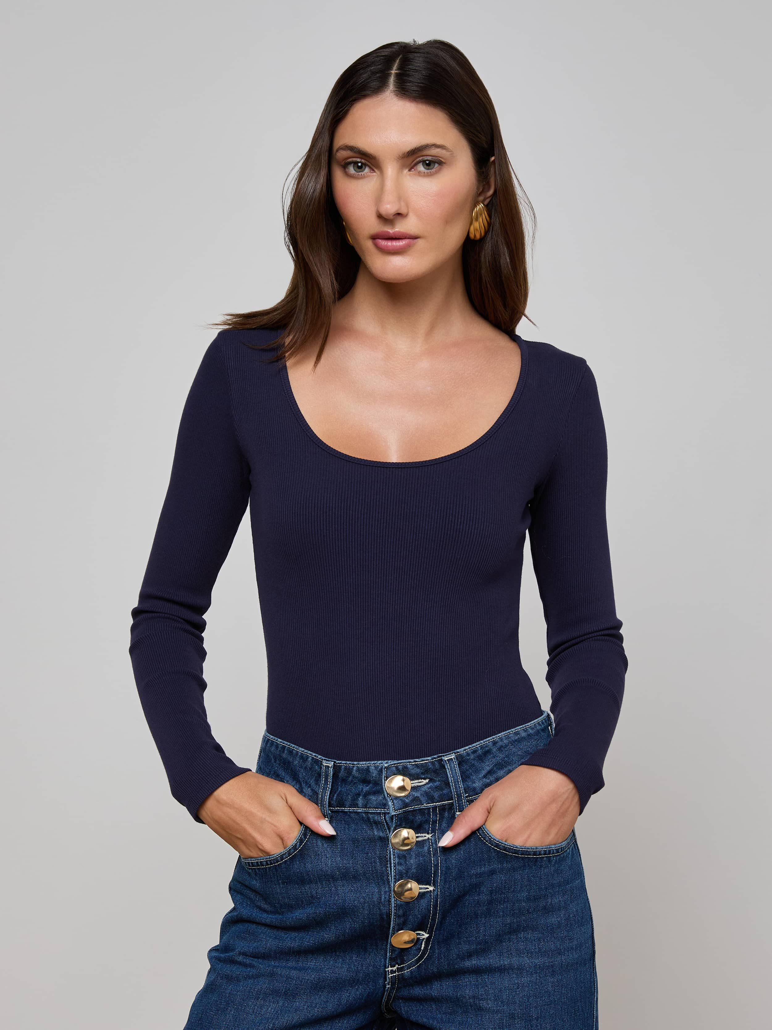 Elara Scoopneck Bodysuit - 2