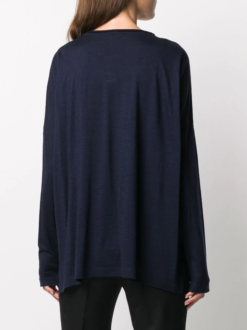 longsleeved wool T-shirt - 4