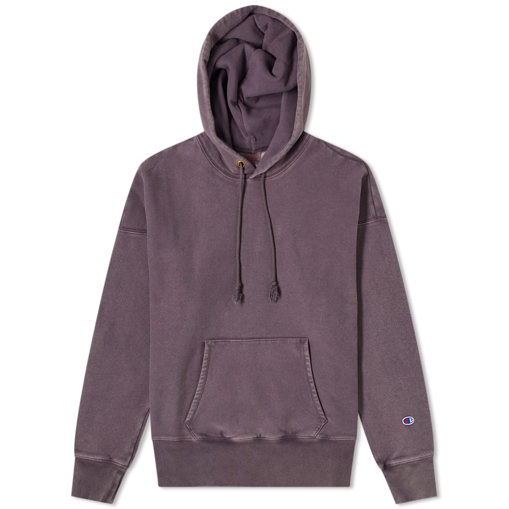 Champion Reverse Weave Garment Dyed Popover Hoody - 1