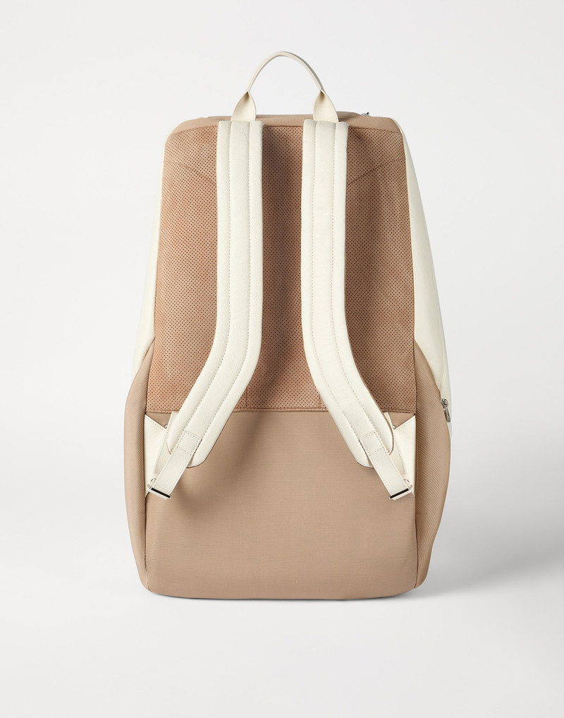 Brunello Cucinelli Grained leather tennis bag outlook