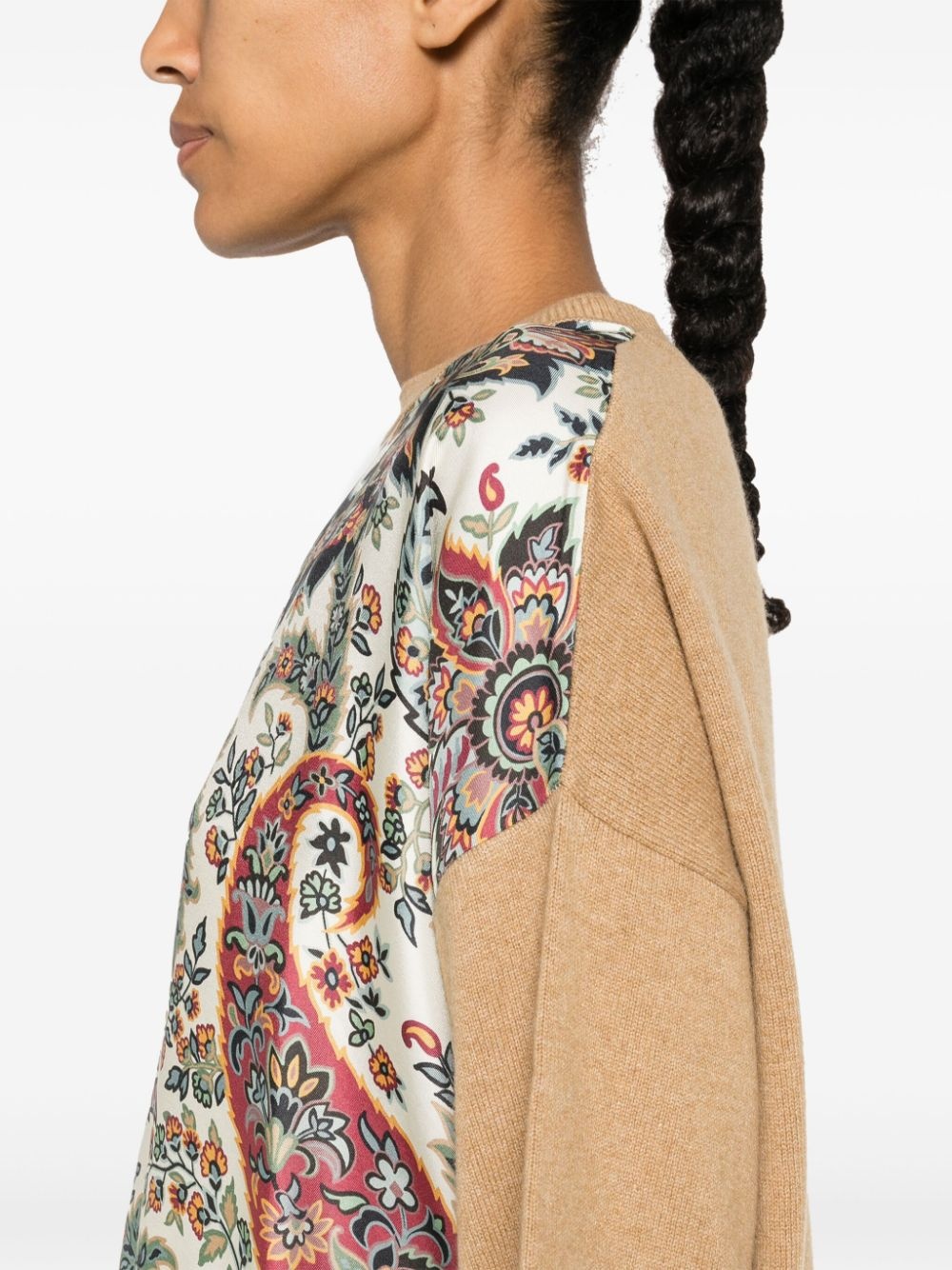 floral-print jumper - 5