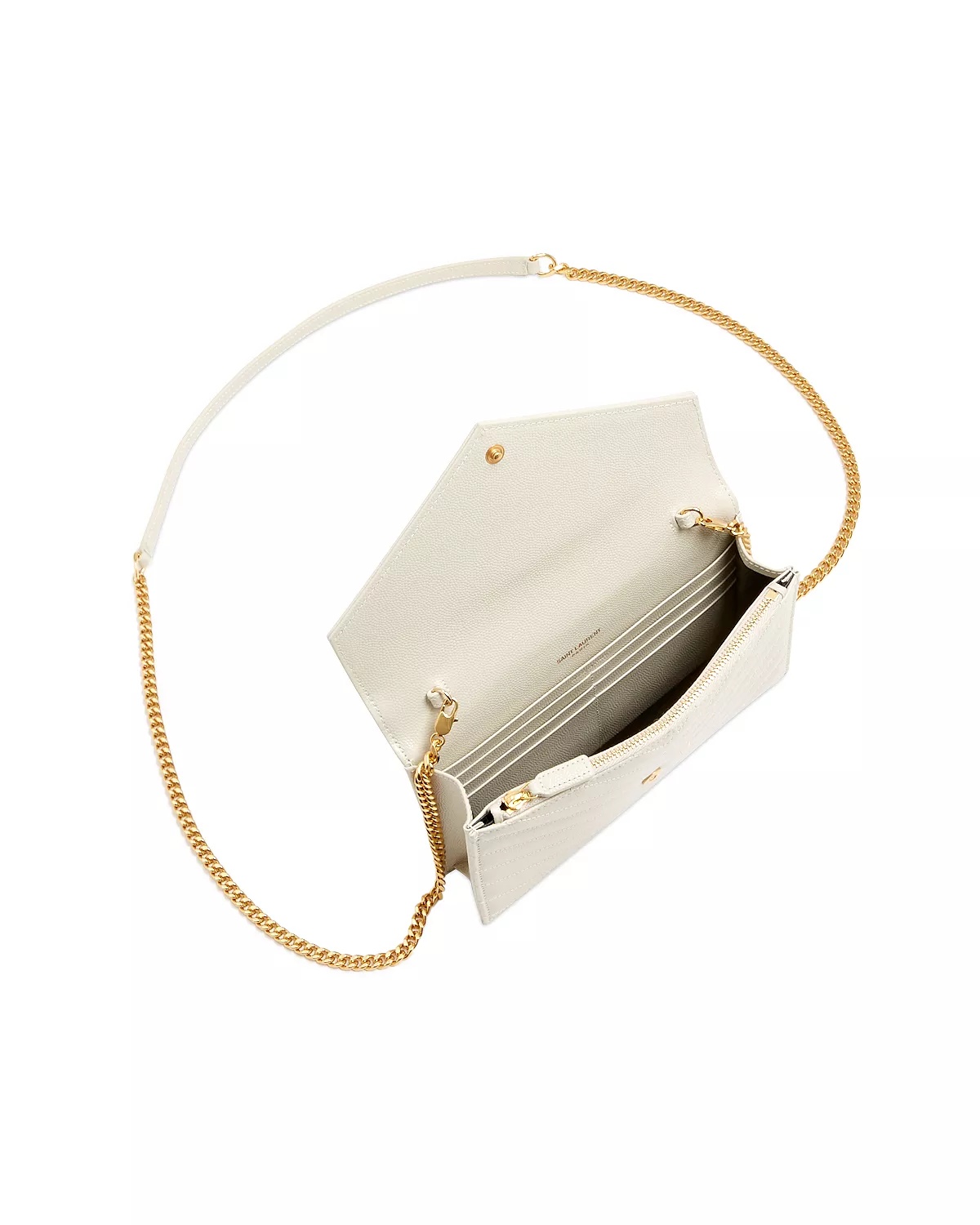 Cassandre Envelope Chain Wallet in Grain Leather - 2
