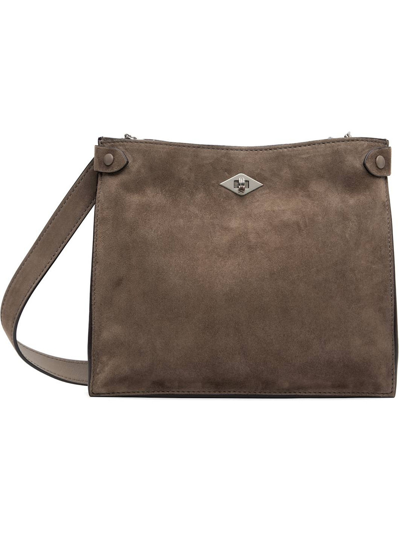 Taupe Stowaway Crossbody Bag 1