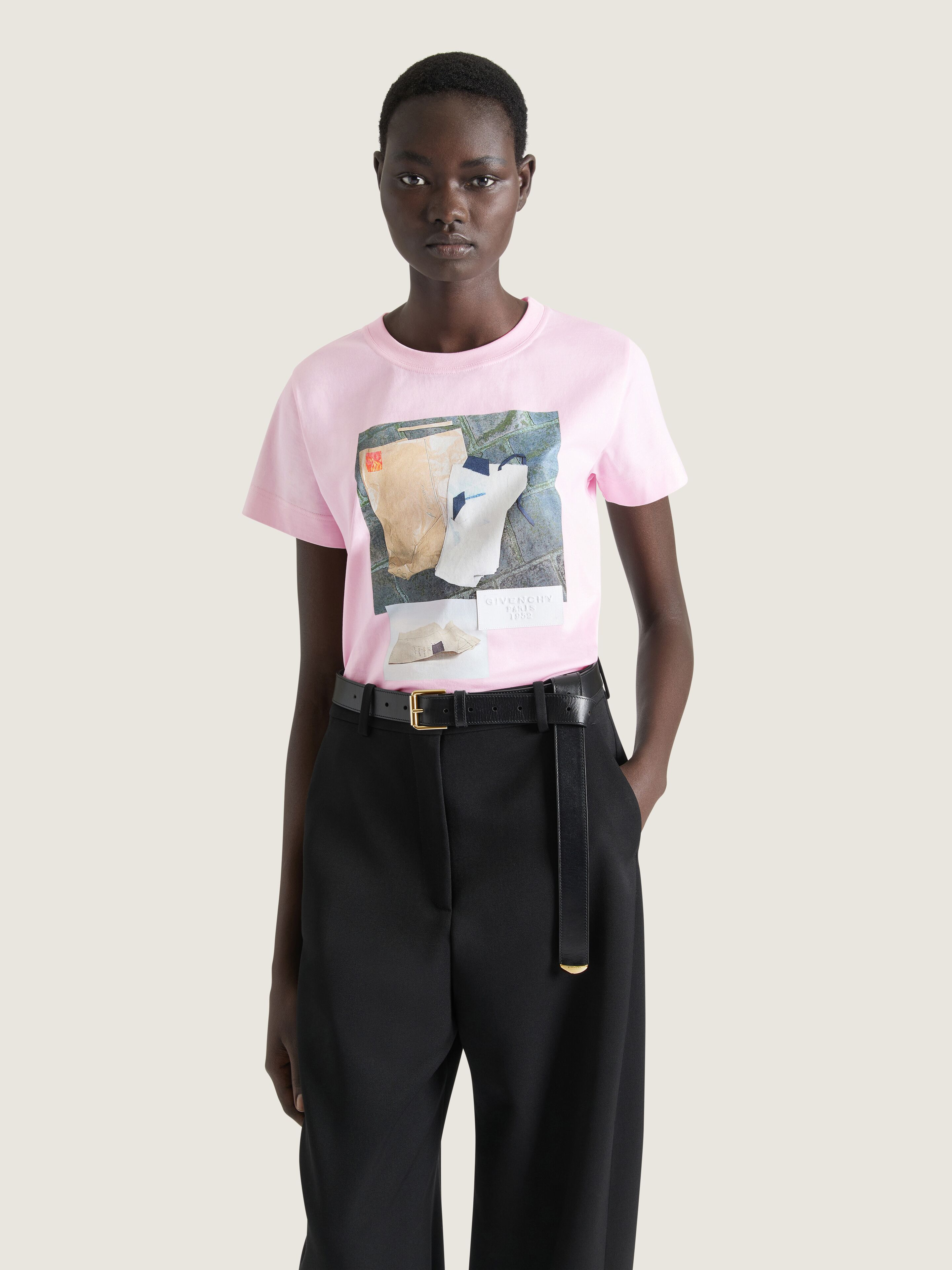 T-SHIRT IN COTTON WITH ARCHIVE PRINT - 2