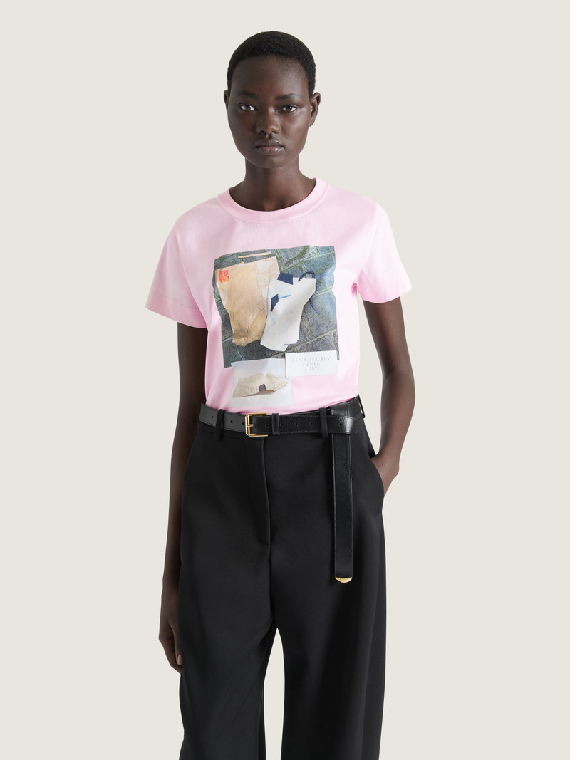 Givenchy T-SHIRT IN COTTON WITH ARCHIVE PRINT outlook