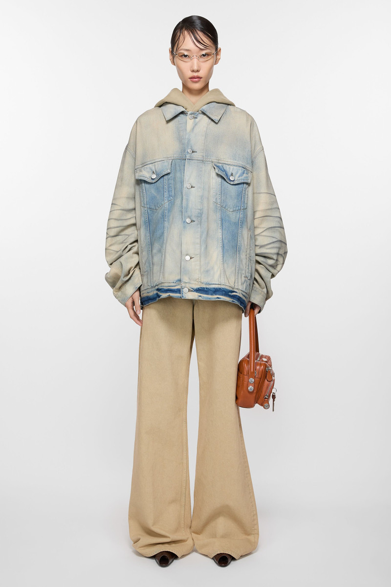 Acne Studios Denim jacket - Oversized fit - Light blue outlook