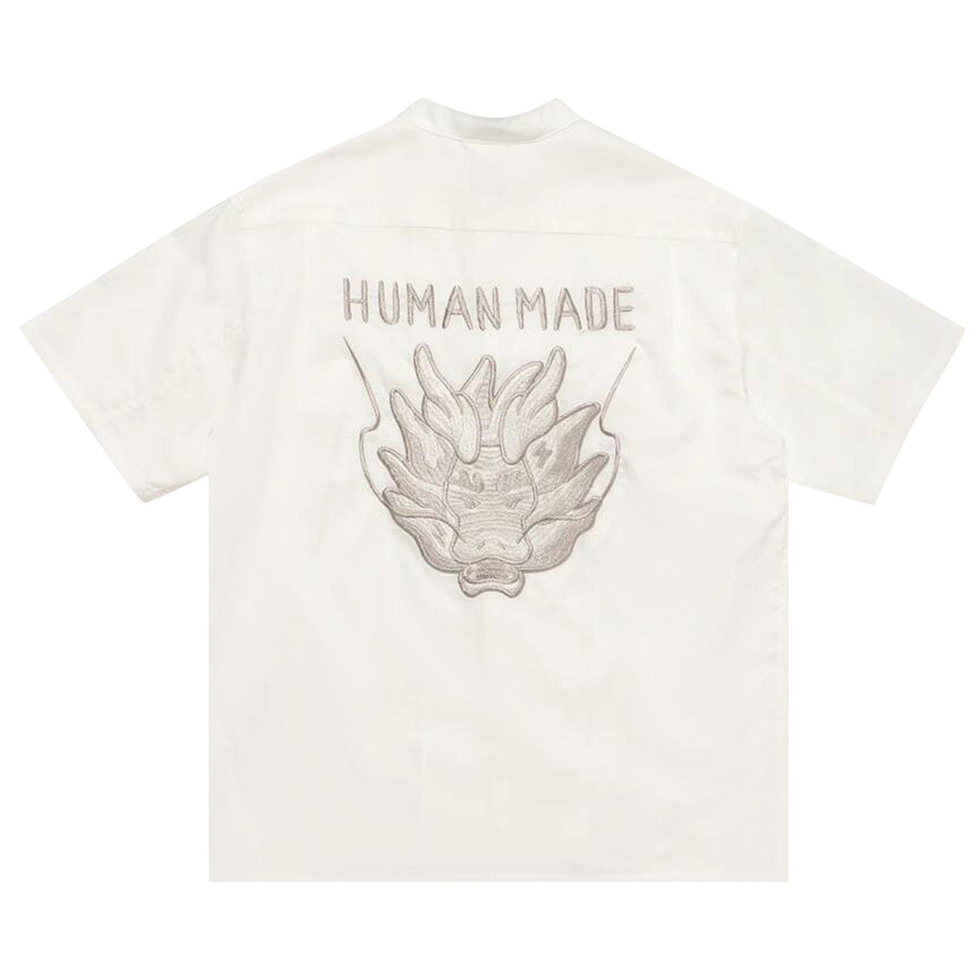 Human Made China Short-Sleeve Shirt 'White' - 2