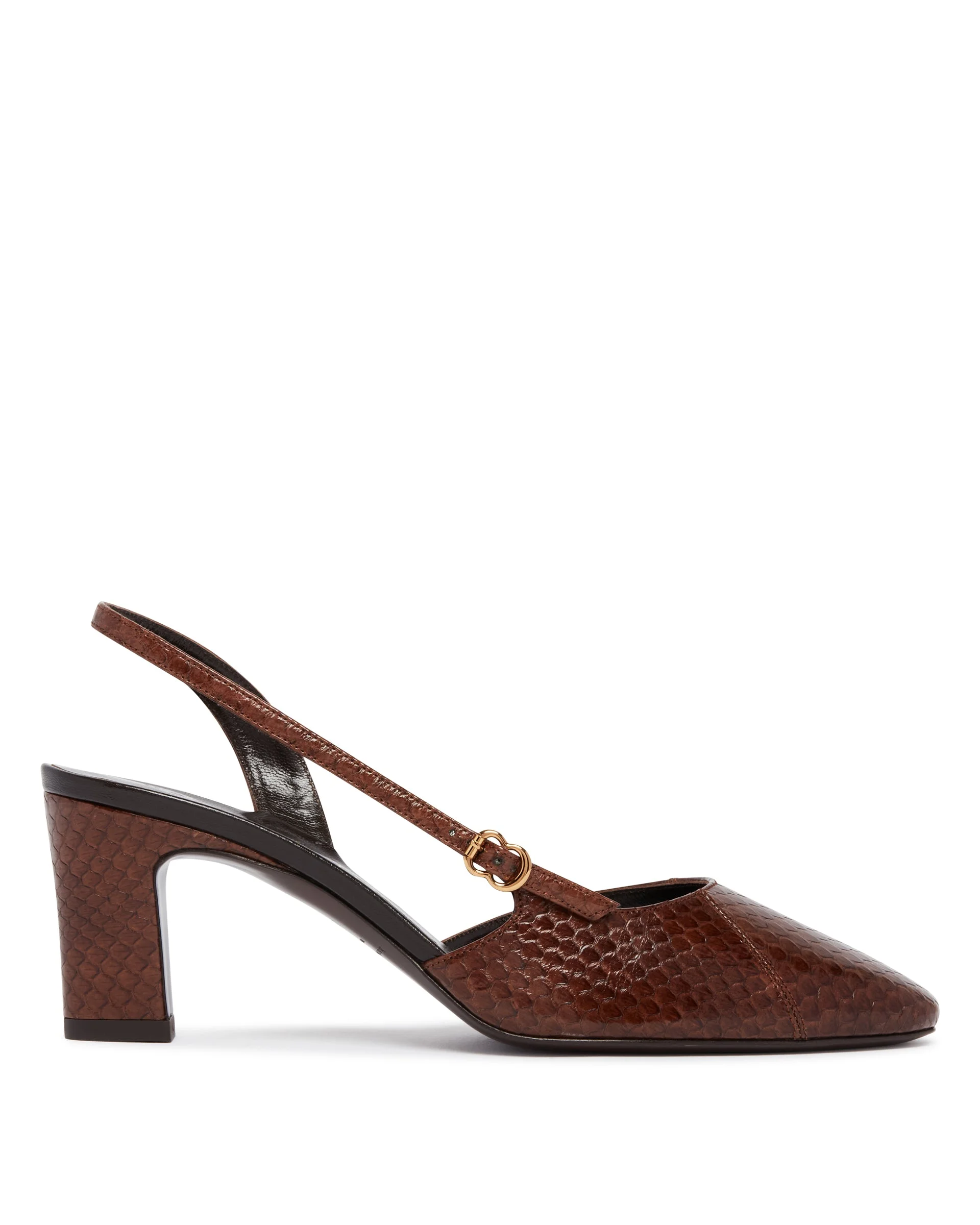 Brown Ask Around Pumps - 1