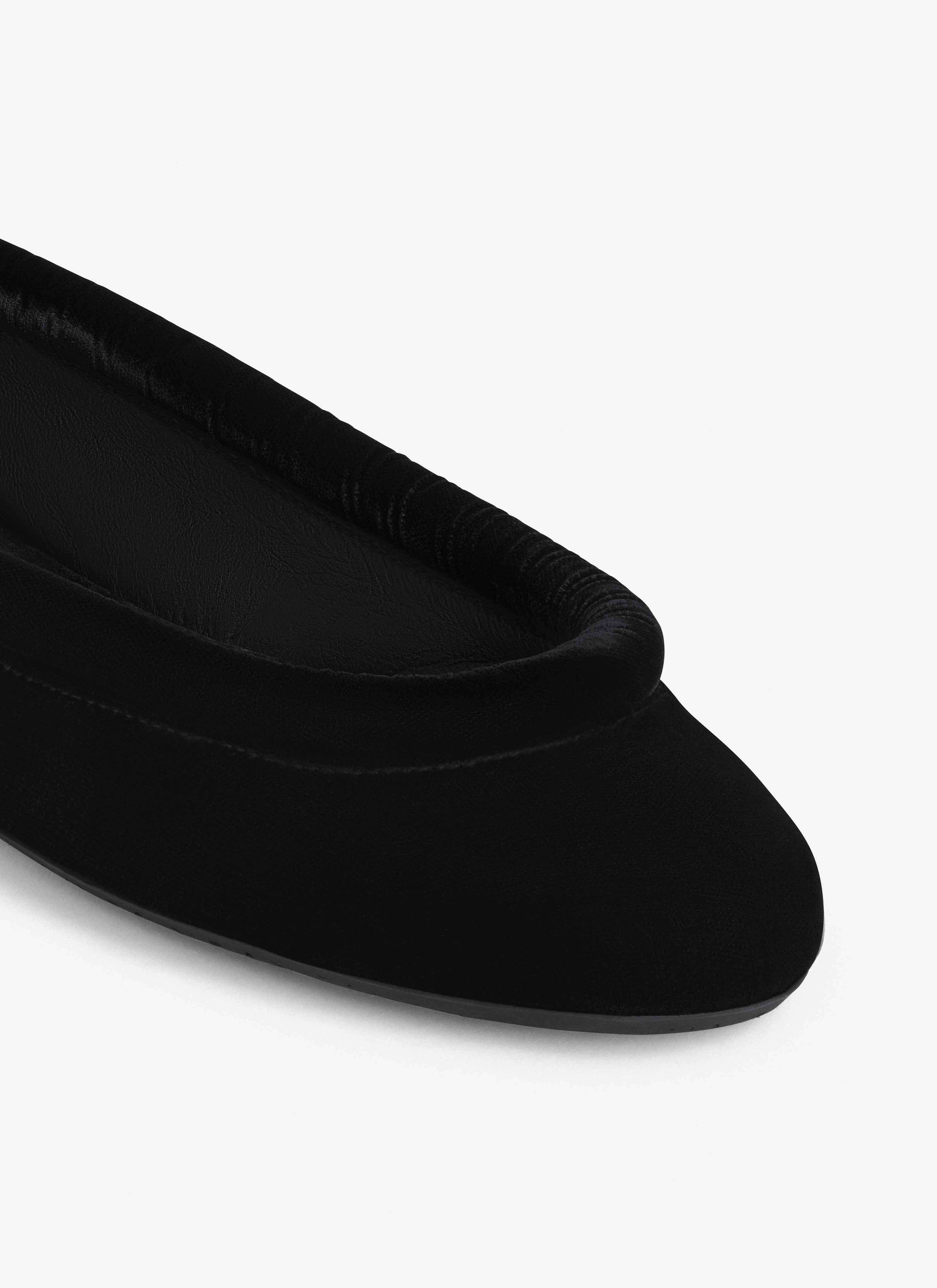 BALLET FLATS IN VELVET - 4