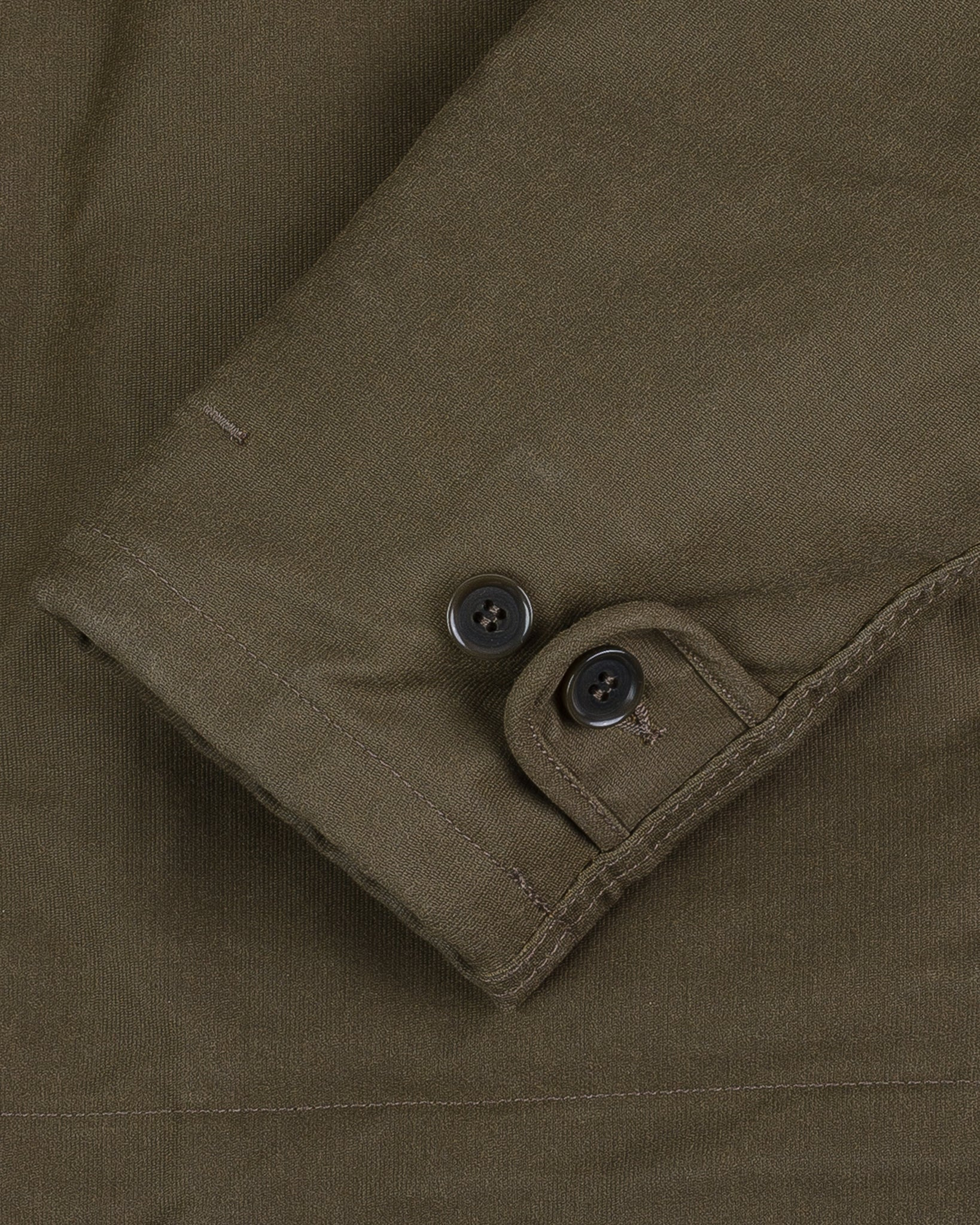 IHM-37-ODG Oiled Whipcord N1 Deck Jacket - Olive - 11