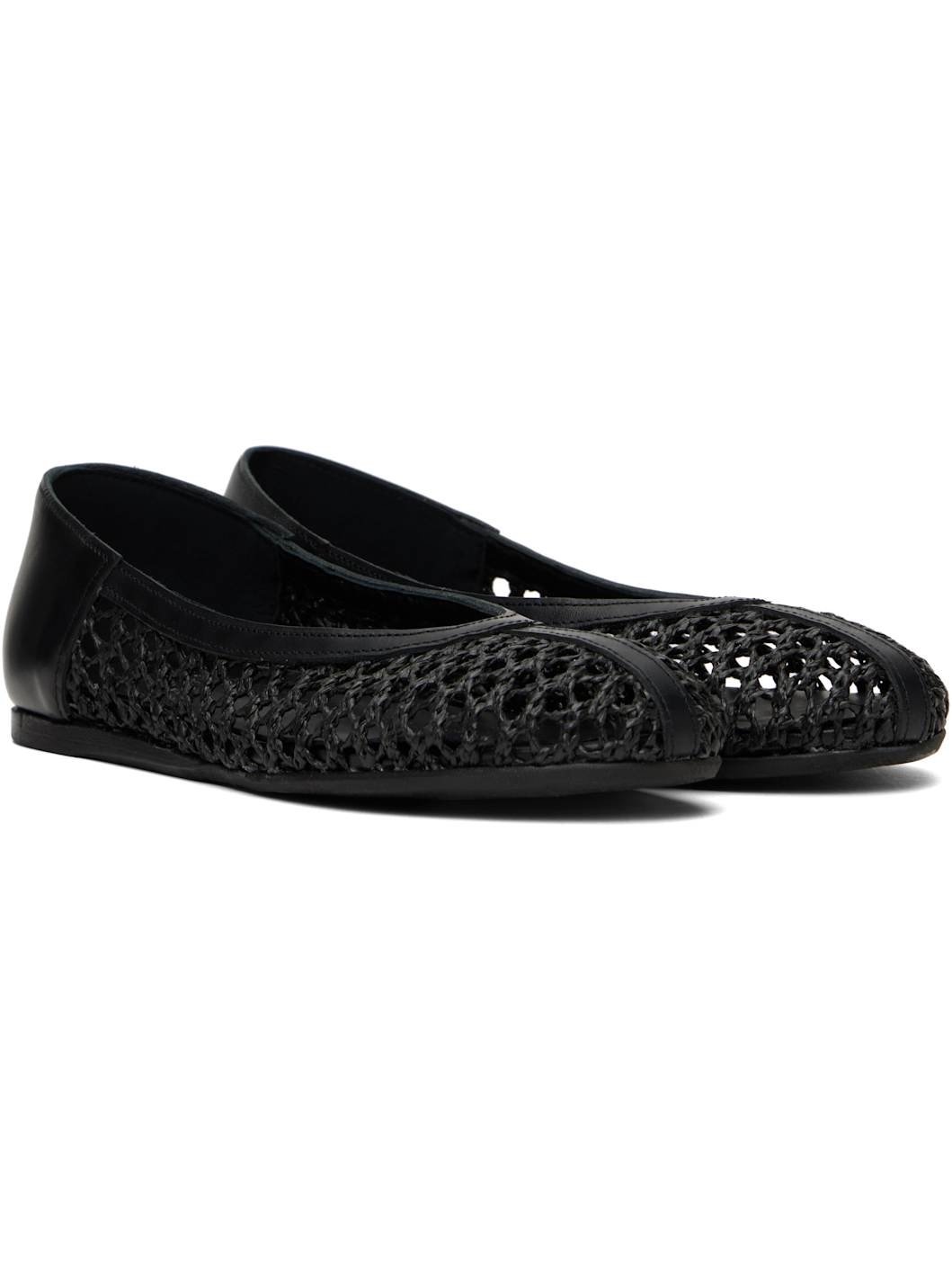 Black Aeropi Ballerina Flats - 4
