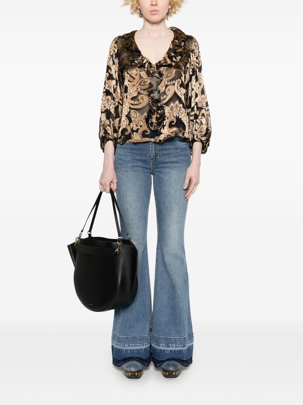 paisley-print shirt - 2