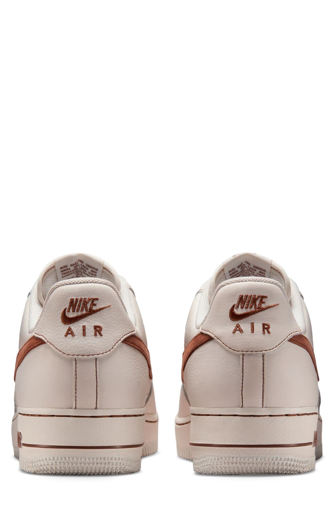 Nike Air Force 1 '07 LV8 Sneaker in Ivory/Saddle Brown at Nordstrom - 5