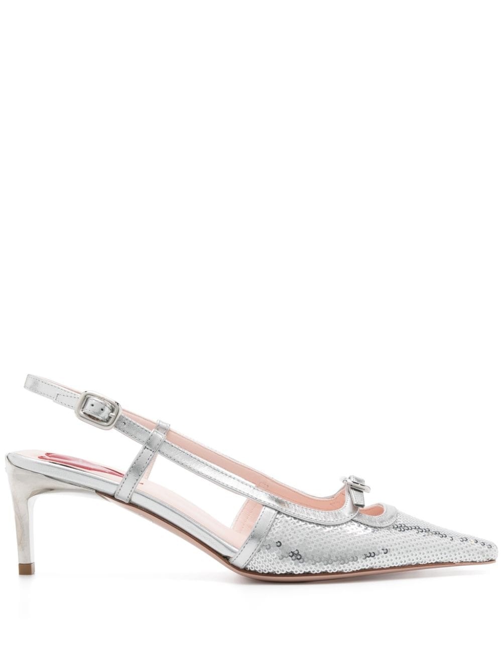 55mm Viv' Canard slingback pumps - 1